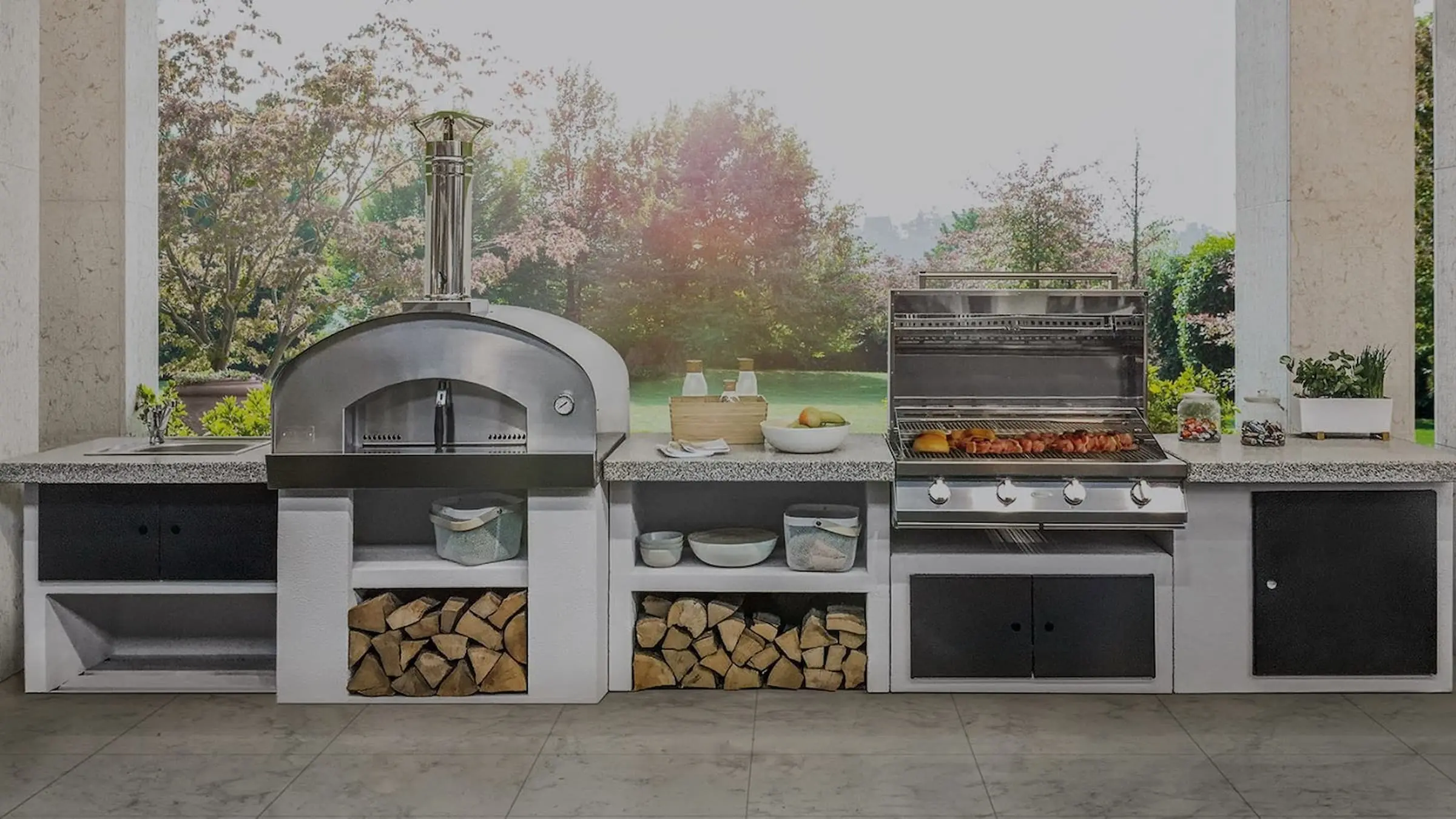 Installazione Barbecue Outdoor